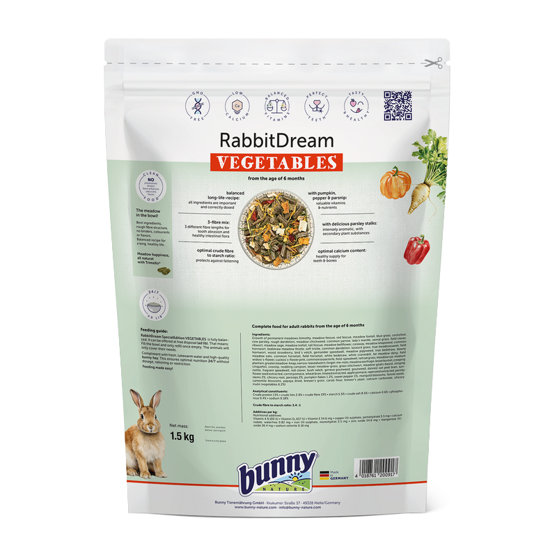 Aliment complet Granulés Lapin Vegetables – Image 2