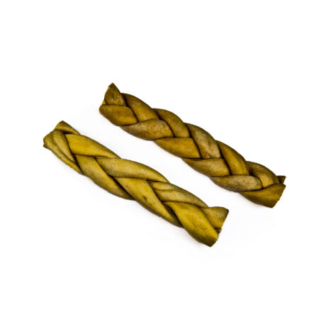 Peau d'agneau tressée 15cm