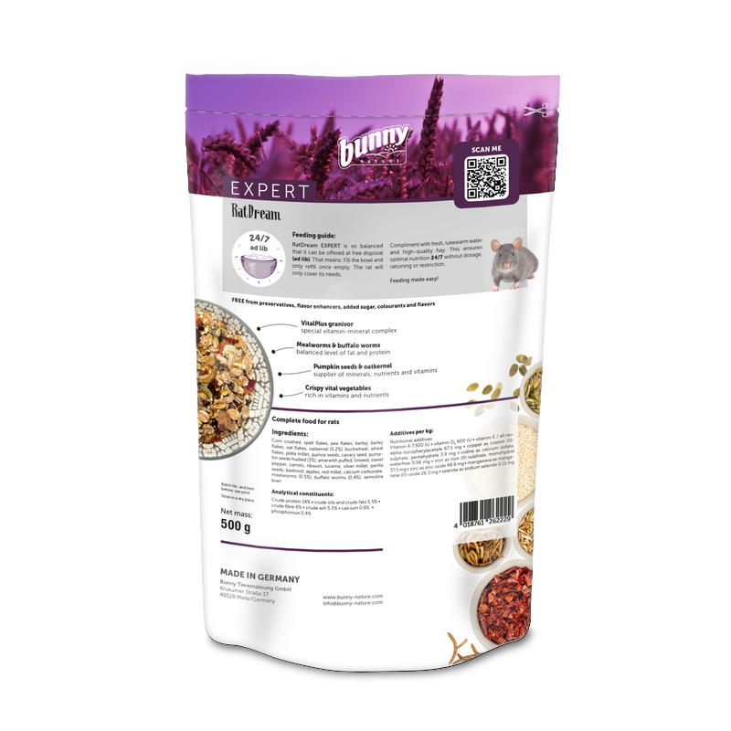 Aliment complet Mélange Rat Expert – Image 2